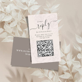  QR Code OSA Online Blommigt Calligraphy Tilläggskort
