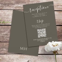 QR Code OSA Online Reception Calligraphy-skript Tilläggskort