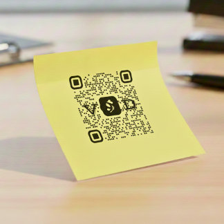 QR Code Pengarar App Personlig Rubber Frimärke Självfärgande Stämpel