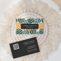 QR CODE RETRO LÖVS GROOVY BOTANICAL