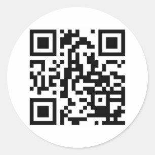 QR CODE® RUNT KLISTERMÄRKE