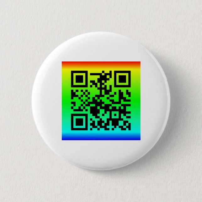 QR Code® säger: ALLT KOMMER ATT VARA OK Knapp (Framsida)