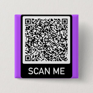 QR Code Scan Me Info Din Bröllopsfest-knapp Knapp