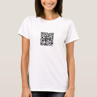 QR-Code Shirt für Frauen Tee
