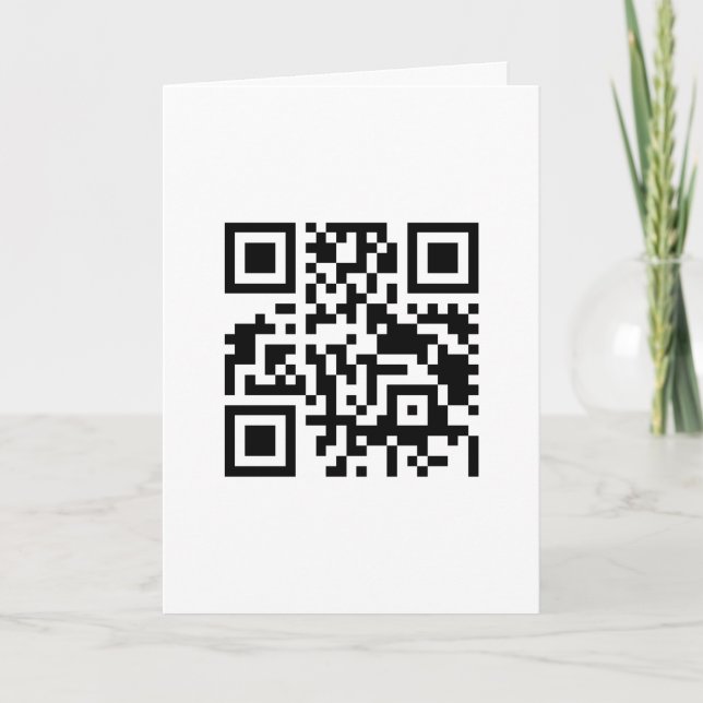 QR code test Kort (Framsida)