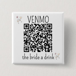 QR Code VENMO, Bride a Drink Bachelorette Party Knapp
