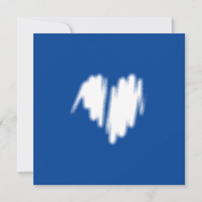 Qr Code White Heart Graffiti Sprayed (Framsida)