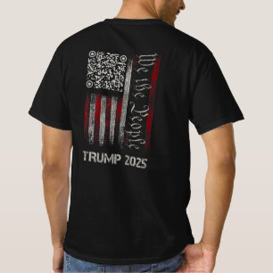 QR Flagga Funny Trump Dance Code Vi People T Shirt