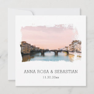 *~* QR Florence Italien Firenze AP12 OSA Bröllop  Inbjudningar