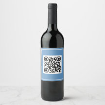 QR Frieri - kan du gifta mig? Blå