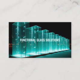 QR Glass Company Visitkort