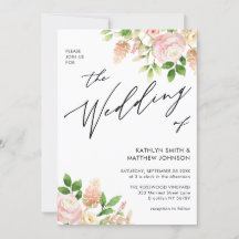 QR-kod allt i en Rosa ros-grey Bröllop