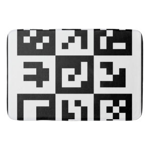 qr-kod badrumsmatta