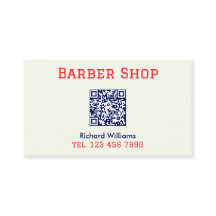 QR-kod Barber Hairstylist