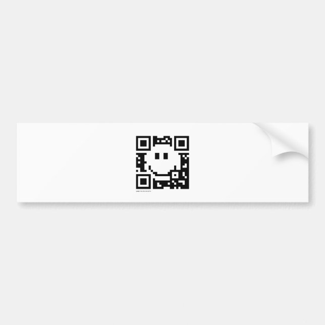 QR-kod Bildekal (Framsidan)