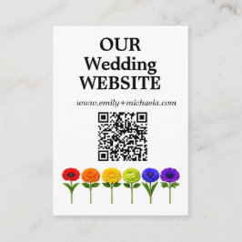 🌈 QR-kod Bröllopswebbplats Frodas Tillsammans Tilläggskort