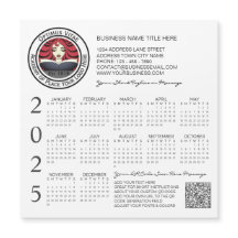 QR-kod Business 2025 Calendar-Logotyp