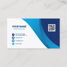 QR-kod - Business Logotyp Snyggt Modern Profession Visitkort
