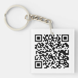 QR-kod Design Nyckelring