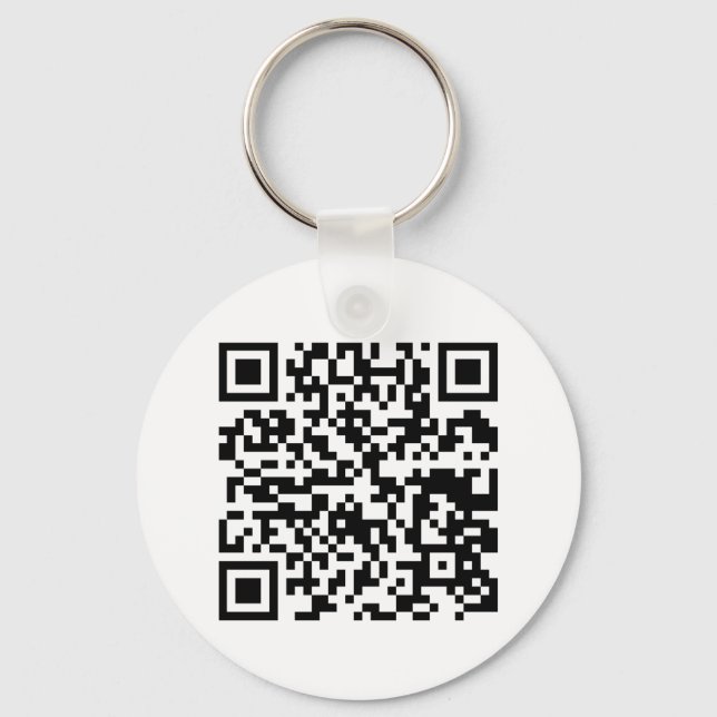 QR-kod Design Nyckelring (Framsida)