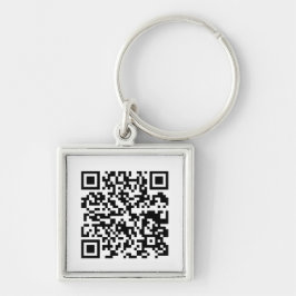 QR-kod Design Nyckelring