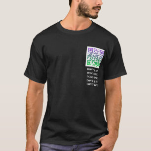 QR-kod DoodleDrip.com T Shirt