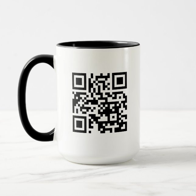 QR-kod: Endast 15 oz kombinationsenhet Mugg (Vänster)
