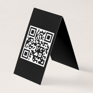 QR-kod - endast Lodrät-mappat kort