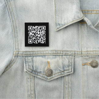 QR-kod enkel klar och minimalistisk modern Namnbricka