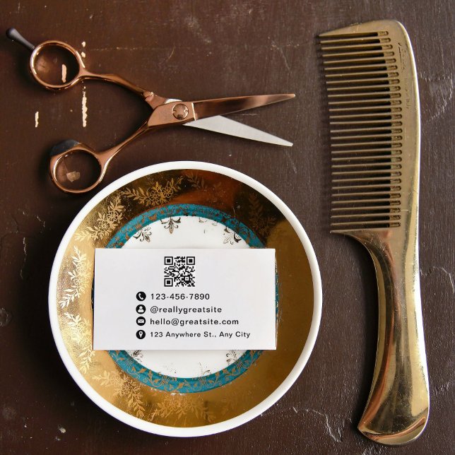 QR-kod enkel Visitkort (Skapare uppladdad)