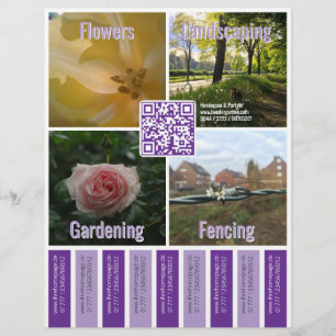 QR-kod Folder  Reklamblad