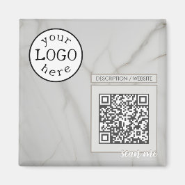 QR-kod för affärsverksamhet/händelsemässig Elegant Magnet