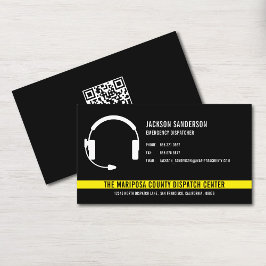 QR-kod för Akutet anpassningsbar Dispatcher Visitkort