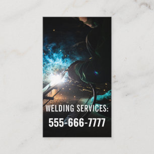 QR-kod för anpassade Welding Services Visitkort