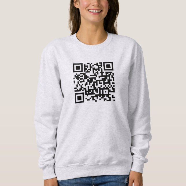 QR-kod för anpassningsbarnas Dubbla vid utskrift Q T Shirt (Framsida)