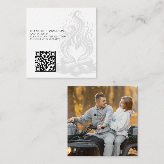 QR-kod för Campfire Love Tilläggskort (Fram/baksida)