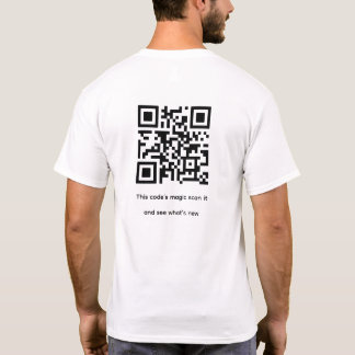 QR-kod för direktåtkomst för FZ AURA Online Stor T Shirt