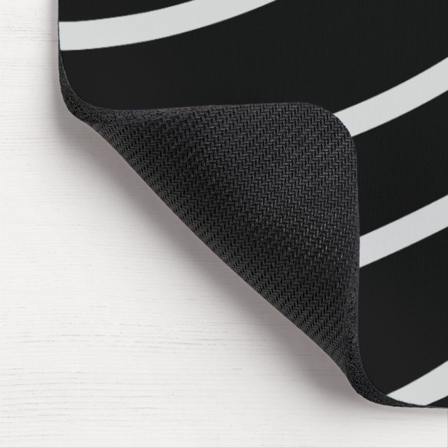 QR-kod för enkel anpassningsbar lägger till namn l Musmatta (Hörn)