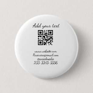 QR-kod för enkel anpassningsbar lägger till namnte Knapp
