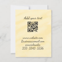 QR-kod för enkel anpassningsbar lägger till namnte