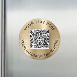 QR-kod för främjande av Guld Magnet