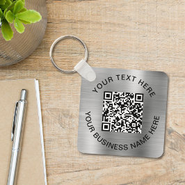 QR-kod för främjande av Silver Nyckelring