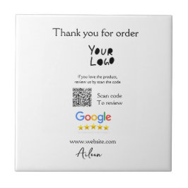 QR-kod för genomsökning av affärswebbplats för Goo Kakelplatta