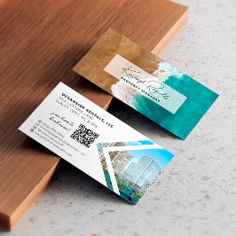 QR-kod för havs-/tråldjursavlopp i Egendom Visitkort