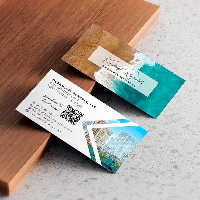 QR-kod för havs-/tråldjursavlopp i Egendom Visitkort (Skapare uppladdad)