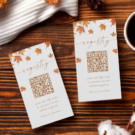 QR-kod för höstens bröllopsfest-reglemente Tilläggskort