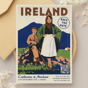 QR-kod för Irlands Vintage bröllop-resebyrå Spara Datumet