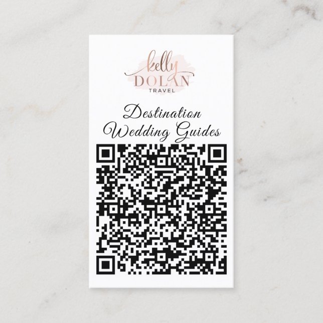 QR-kod för Logotyp på dubblan Visitkort (Framsida)