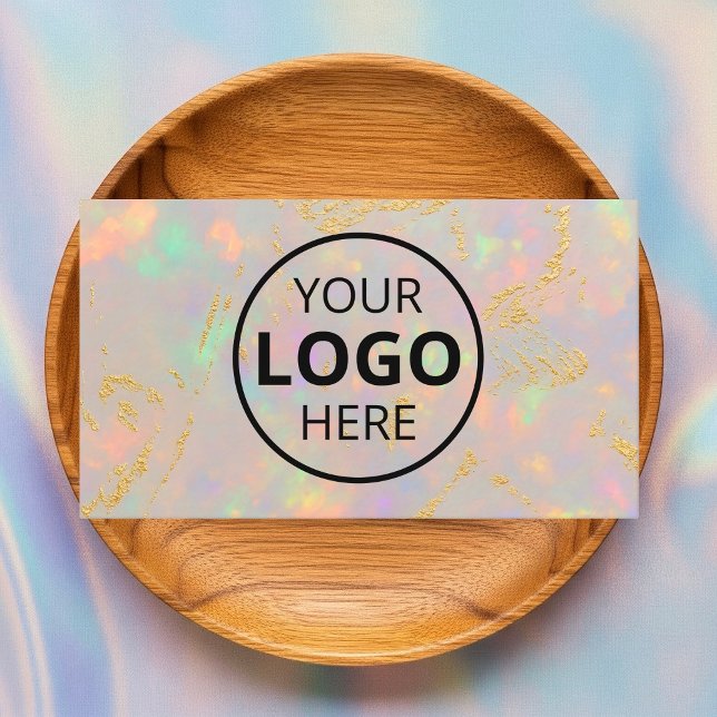 QR-kod för Opal Stone-Logotyp Visitkort (Skapare uppladdad)