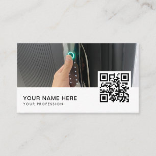 QR-kod för smart dörr Visitkort